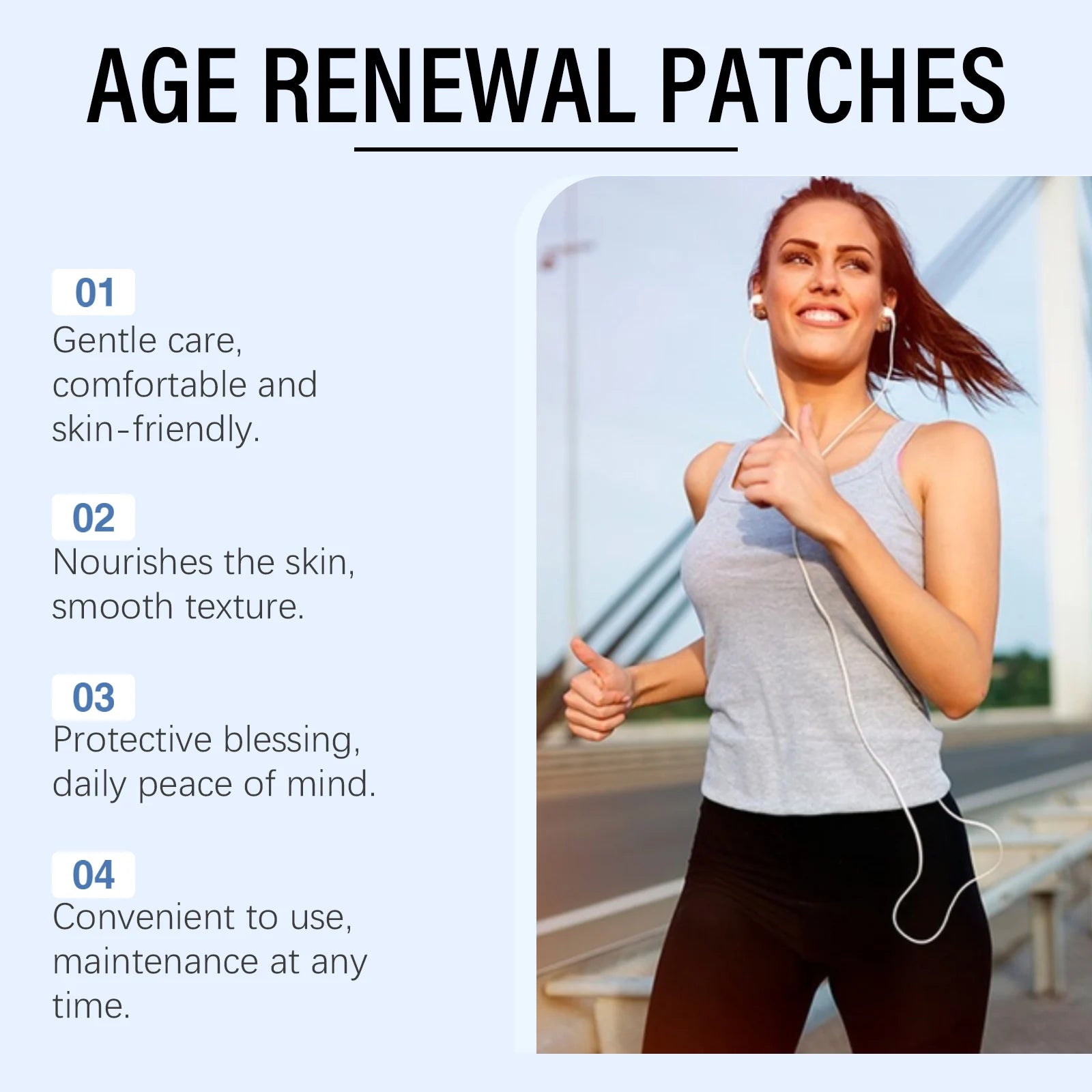 Body Care Patches Nourishing Revitalizing Gently Nourishes the Skin Smoothing Portable Stickers Renewal for Women & Men Oasis Select