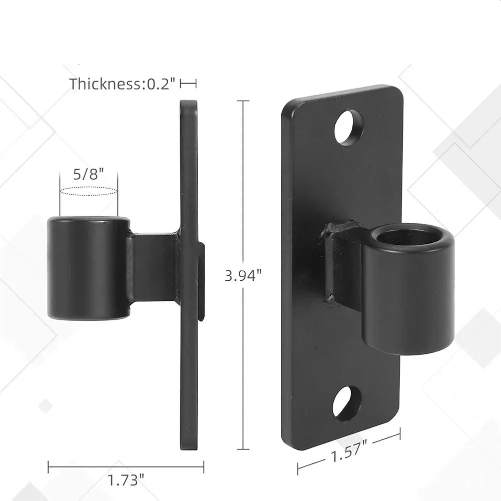 2/4pcs Door Hinges Heavy Duty 58 Gate Hinges - Rust-Resistant, Easy Install For Fences & Barns Furniture Hardware Hinges Oasis Select