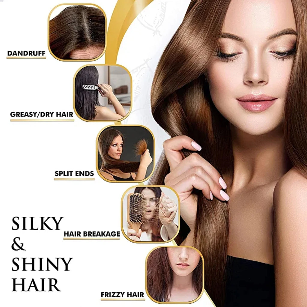 Hair Oil – Hyaluronic Acid, Olive & Coconut for Soft Shiny Hair Hair Treatment Oil Oasis Select