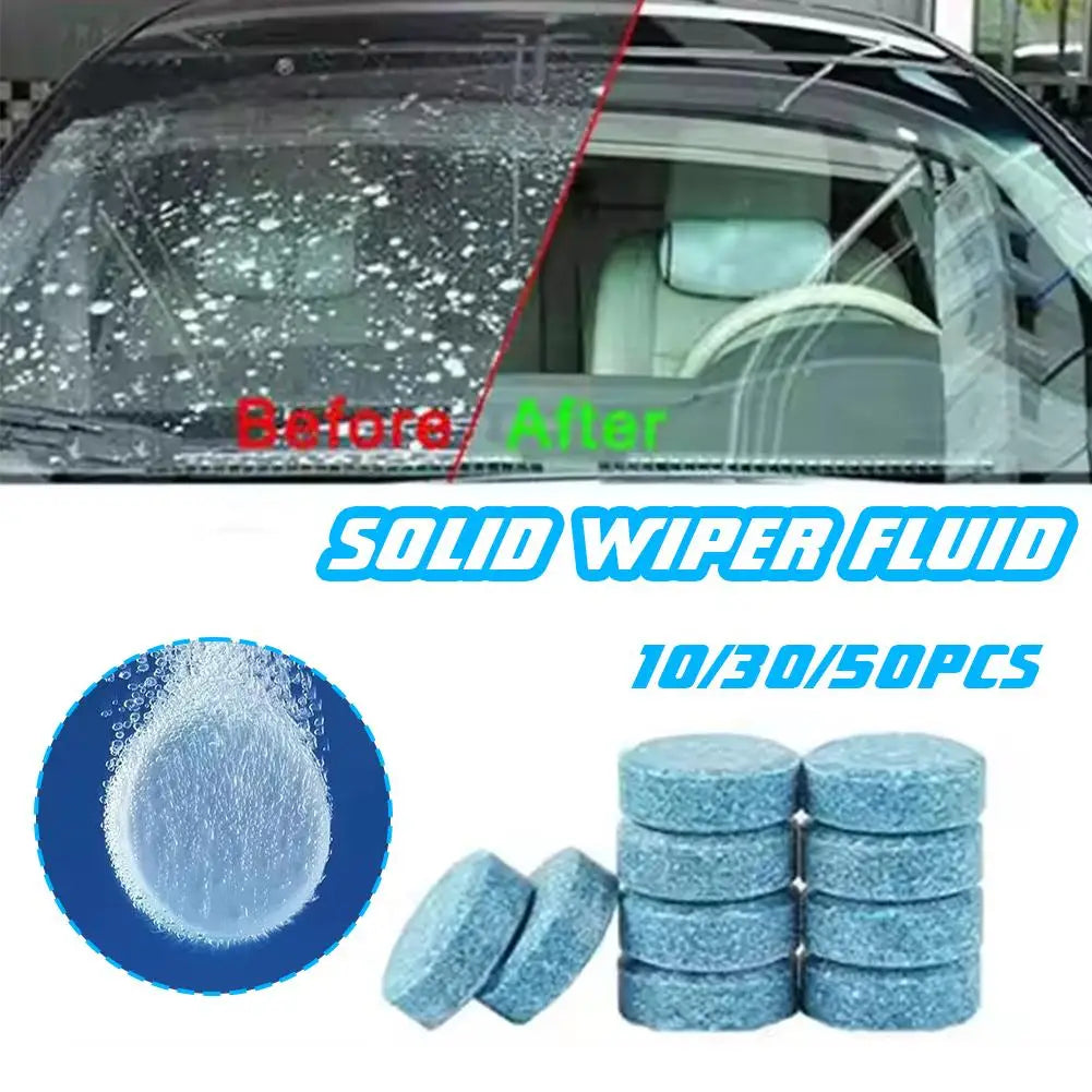 All-Season Car Windshield Washer Concentrated Clean Tablets Solid For Car Room Kitchen Window GlassToilet Cleaning Tablet Oasis Select