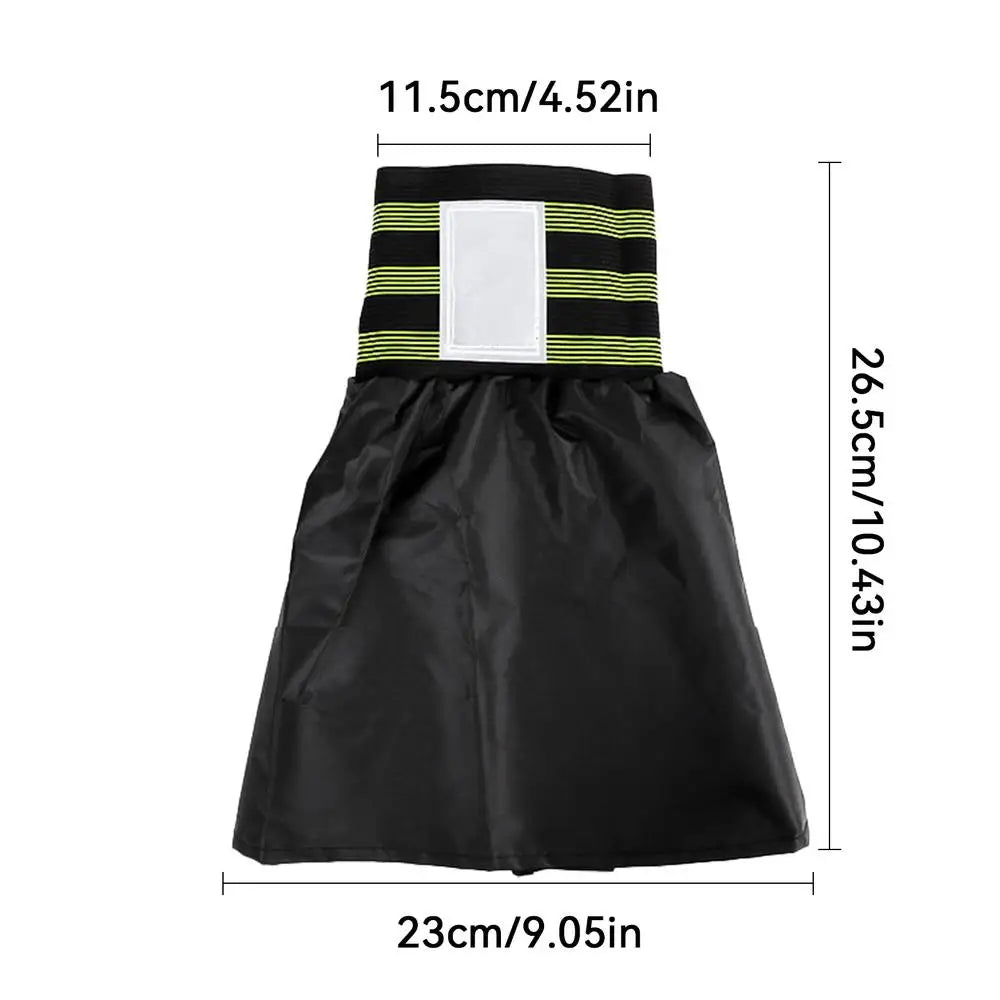 Leg Gaiters For Men Trail Gaiters Low Waterproof Breathable Boots Gators Extended Snow Gaiters Adjustable Fit For Cycling Hiking Oasis Select Black