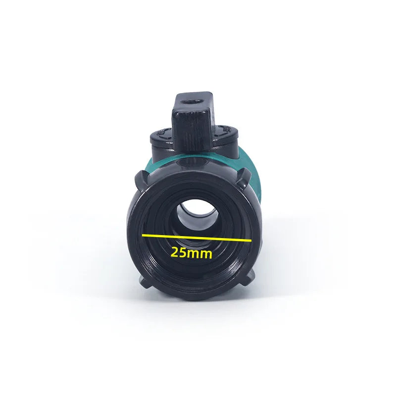 Garden Hose Pipe In-Line Faucet Tap Shut Off Valve Fitting Watering Irrigation Quick Connector With Valve Garden Gadget Oasis Select
