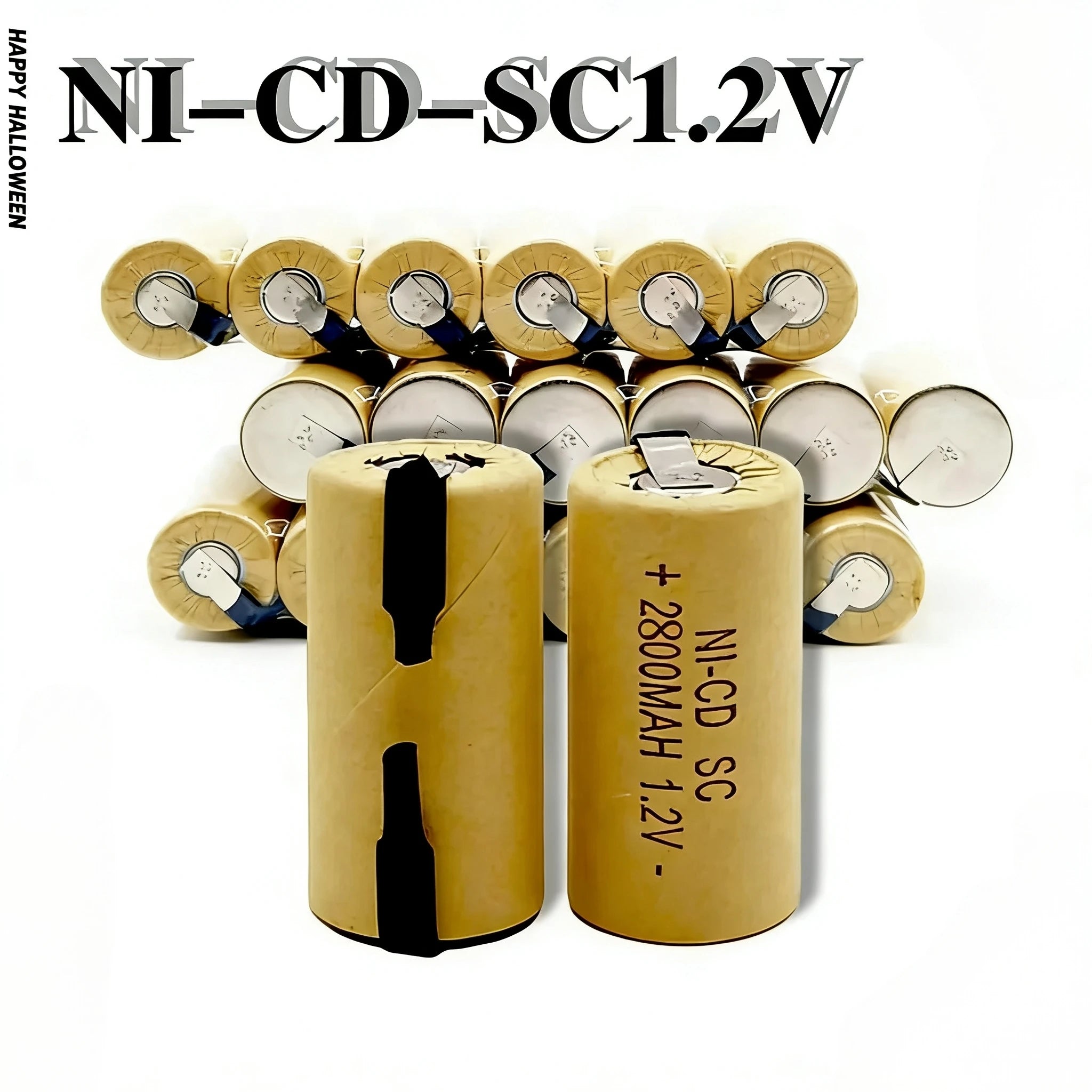 2800mAh Ni-Cd Rechargeable Battery for Makita Bosch Hitachi and DeWalt Power Tools, Screwdriver Battery, 1.2V, High Quality Oasis Select