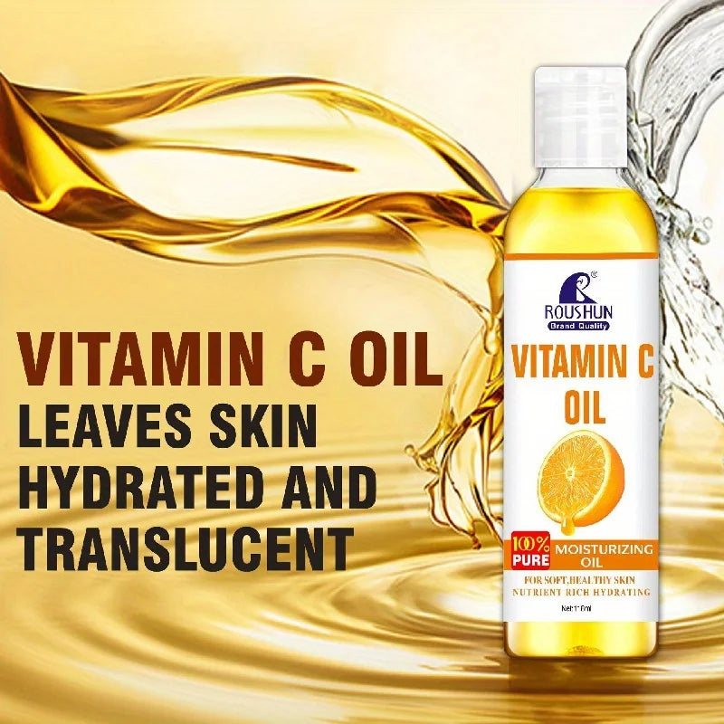 ROUSHUN Vitamin C Body Oil – Moisturizing Skin Oil 118ml