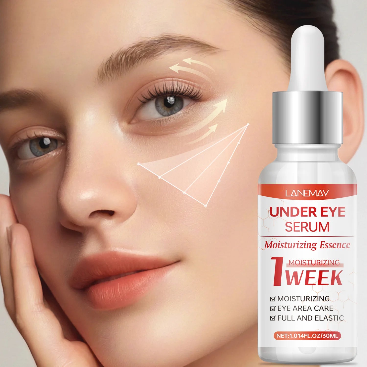 Lanemay Calendula Eye Serum – Hydrate, Smooth & Firm 30ml Eye Area Serum Oasis Select