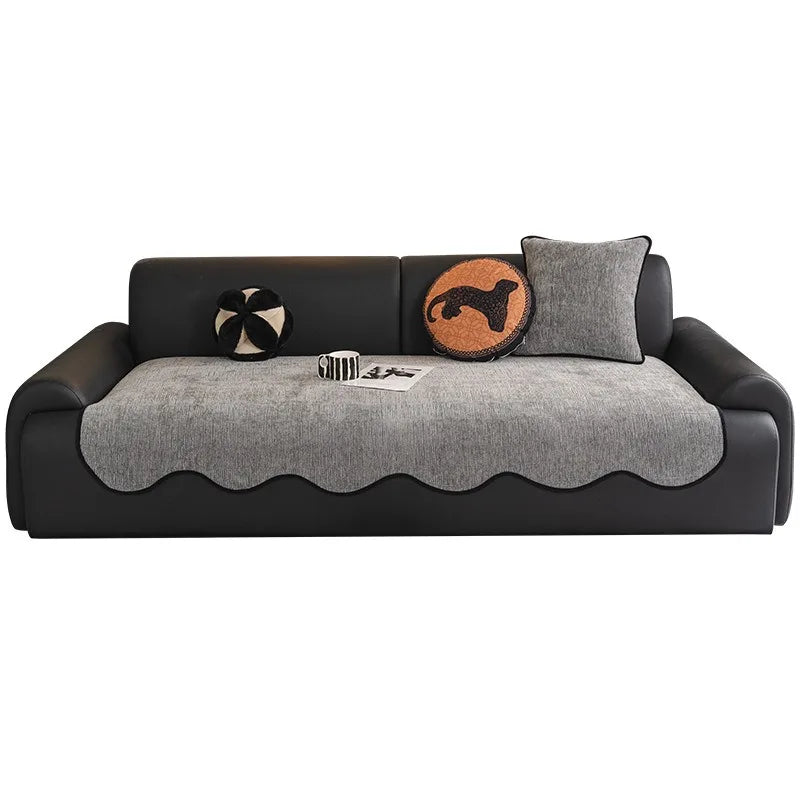 Sofa Cushion with Irregular Edging Simple Style Home Textile All Season Universal One-piece New Style Non-slip Oasis Select