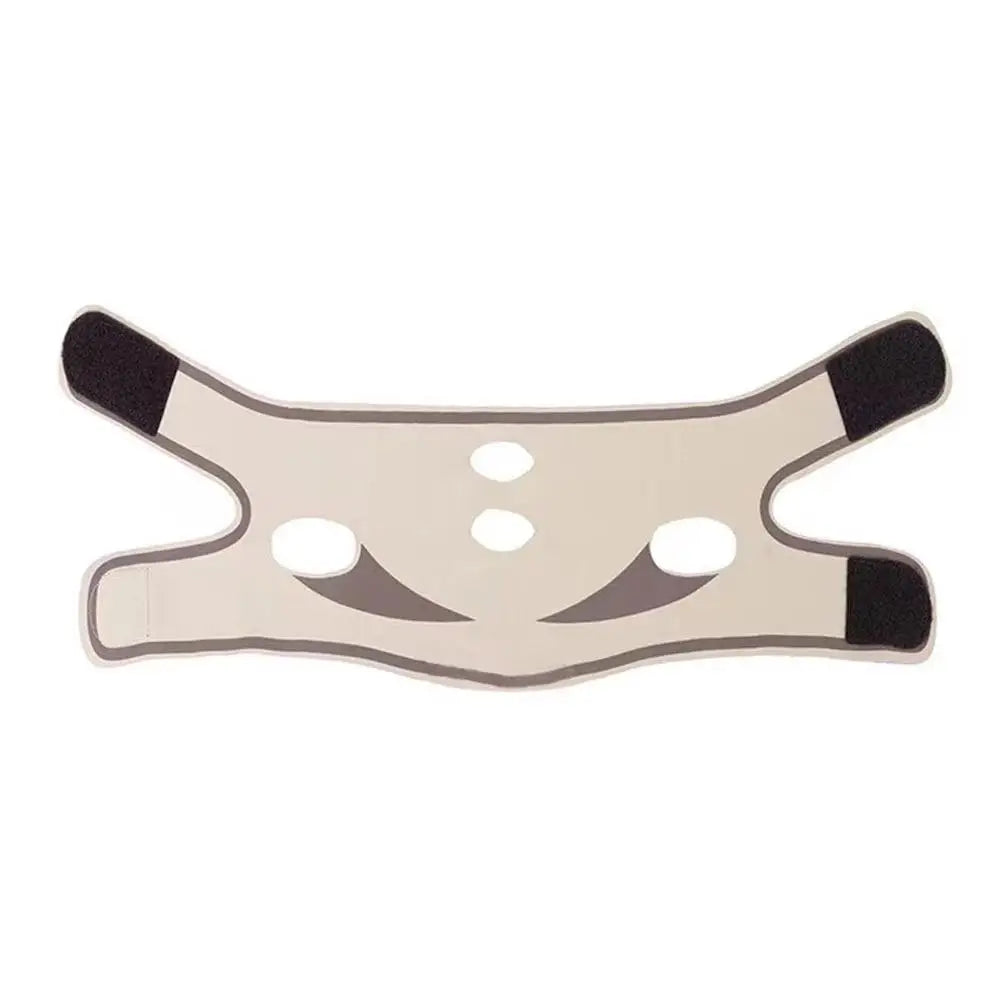 Upgrading Chin Strap for Sleeping, Double Chin Reducer, V Line Lifting Mask Face Slimming Strap, Breathable Jawline Exerciser Oasis Select Single layer