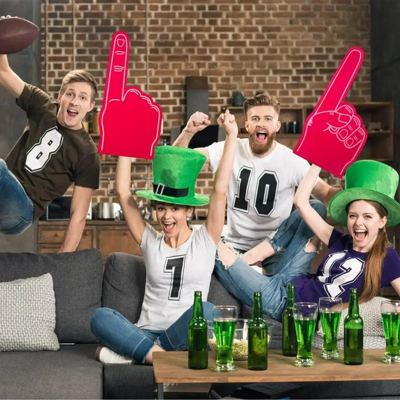1PC Gladiators Foam Finger giant foam finger inspired sports games by sports fans' fingers Cheerleading Props for Sports Events Oasis Select
