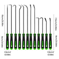 12Pcs Precision Car Oil Seal Screwdriver Set O-Ring Gasket Puller Removal Tool Pick Hook Repair Tools Craft Hand Tool Oasis Select Green