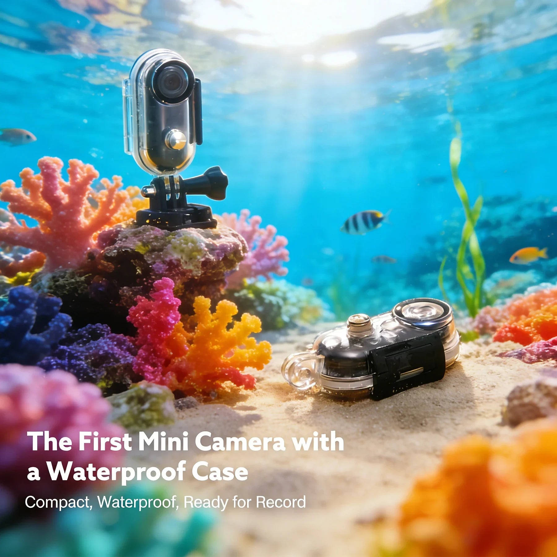 H88 Action Camera Accessories – Mounts, Buckles & Waterproof Case