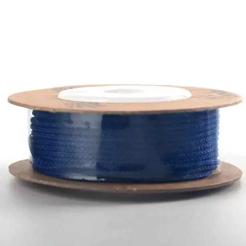 110meters 1mm Cotton Thread Hand Woven Cotton Wire/Cord/String/Rope for Braiding Bracelets Crafts Gift Box Packaging Oasis Select Dark Blue 505 1.0mm 11m