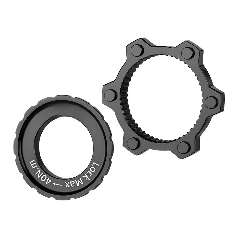 Centerlock To 6 Bolt Disc Brake Adapter 6061 Aluminum Hub Converter For Mountain Road Bike Cycling Parts Black Multicolor Oasis Select B black