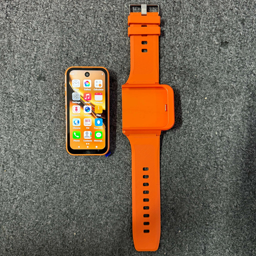 Q333 Mini Smart Watch 8GB RAM 128GB ROM Android 12.0 Face Unlock 2000mAh 4G LTE Type-C OTG 3.97‘’ Screen Detachable Smartwatch Oasis Select