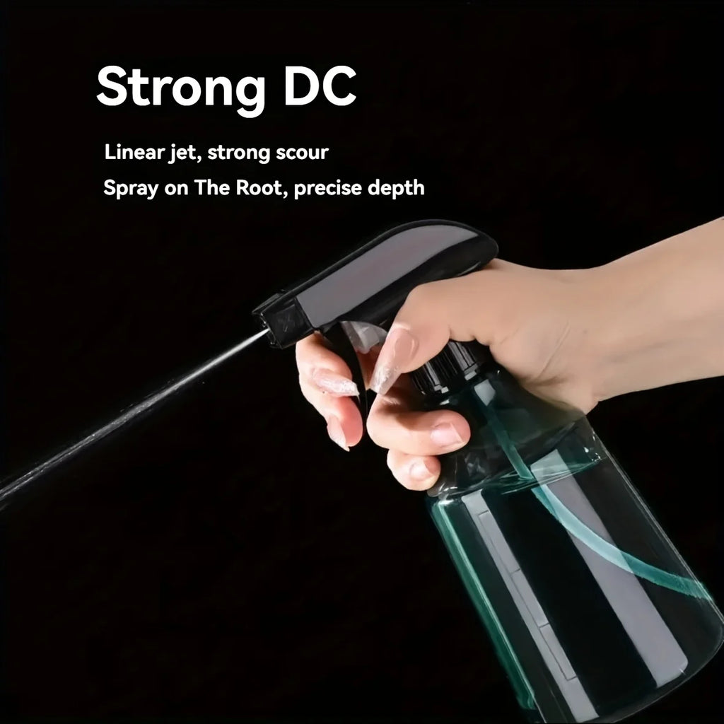 1pc transparent plastic pressure spray bottle - dual-mode DC/spray, suitable for watering plants and household disinfection Oasis Select