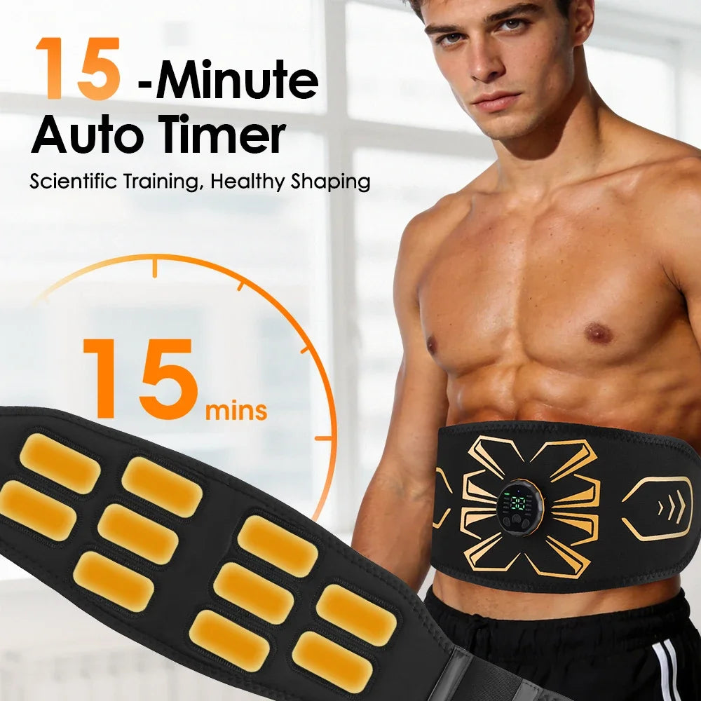 Hailicare EMS Abdominal Toning Belt | 10 Modes, 30 Levels