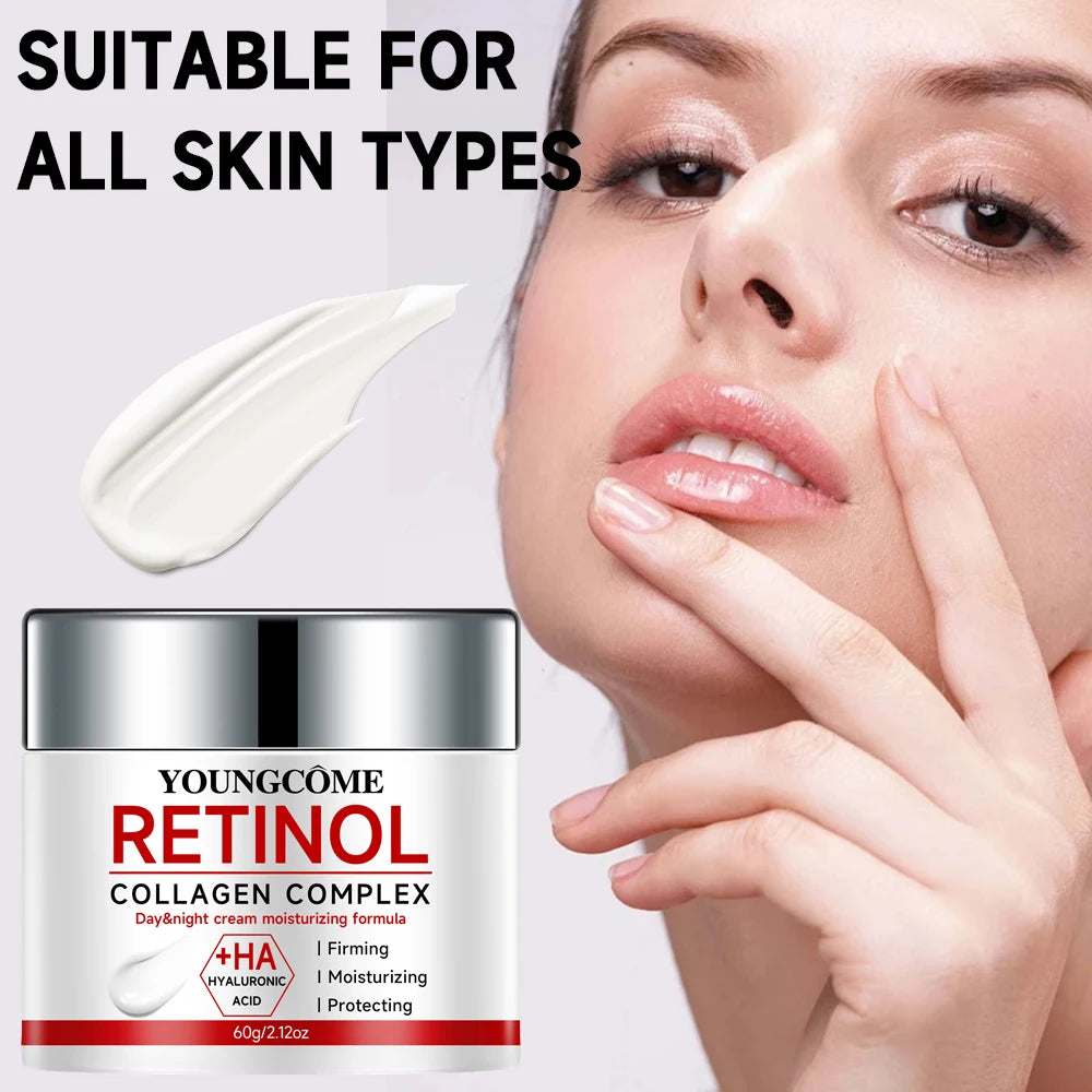 Retinol Lifting Face Cream Collagen Look Reduced Wrinkle Face Cream For Moisturizer Boost Radiance Skin Products Oasis Select