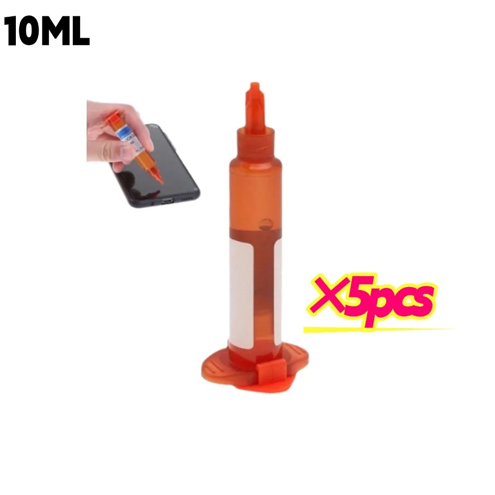 UV Glue Optical Liquid Clear Adhesive TP-2500 5/10ml UV Glue Cell Phone Repair Tool For iPhone Touch Screen Glass Repair Oasis Select 10ML-5PCS