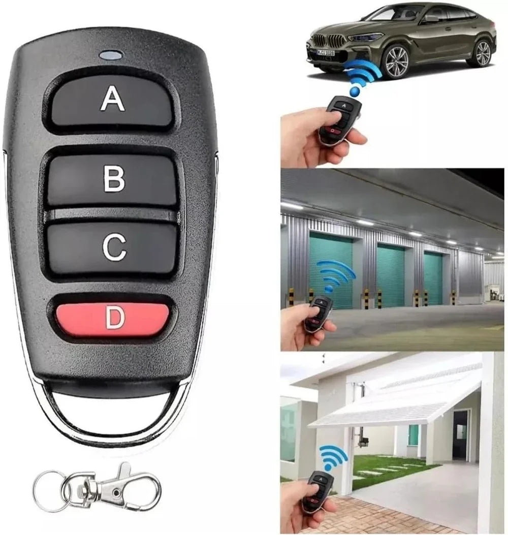 Duplicator 433 Mhz Universal Garage Door Control Remote Control Fixed Learning Code Clone Self-copying Automation For Gates Oasis Select