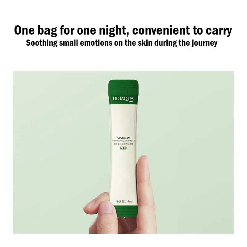 BIOAQUA Collagen Sleeping Face Mask – Anti-Aging & Moisturizing Sleeping Face Mask Oasis Select