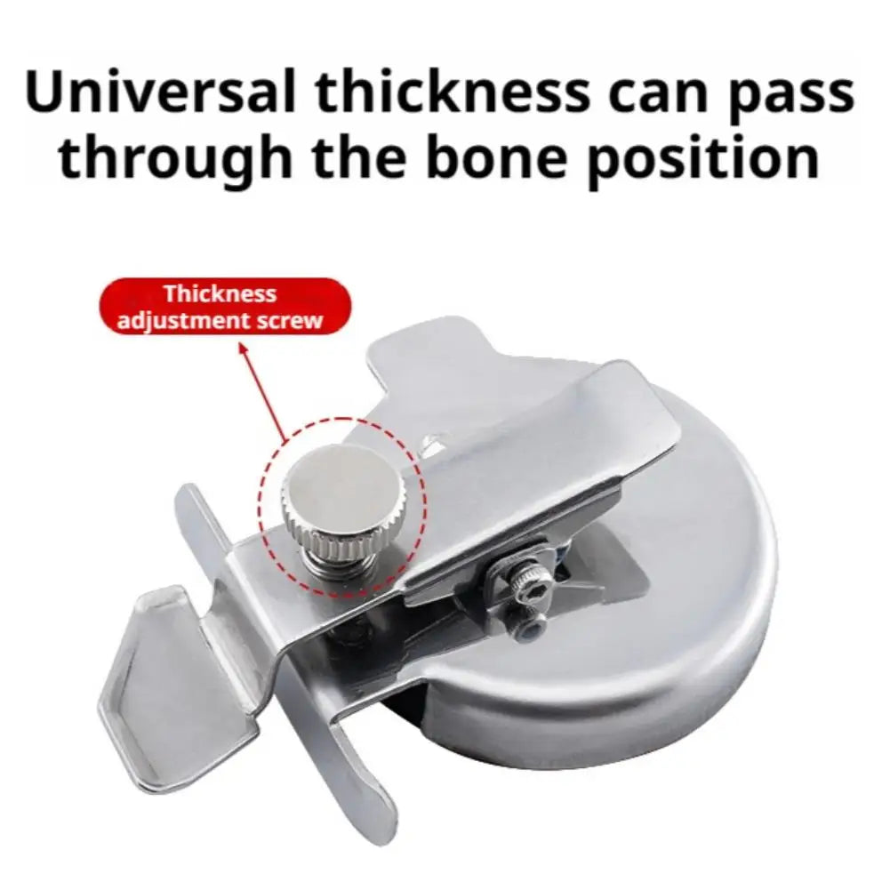 Magnetic Hem Guide Sewing Ruler | Universal Machine Attachment