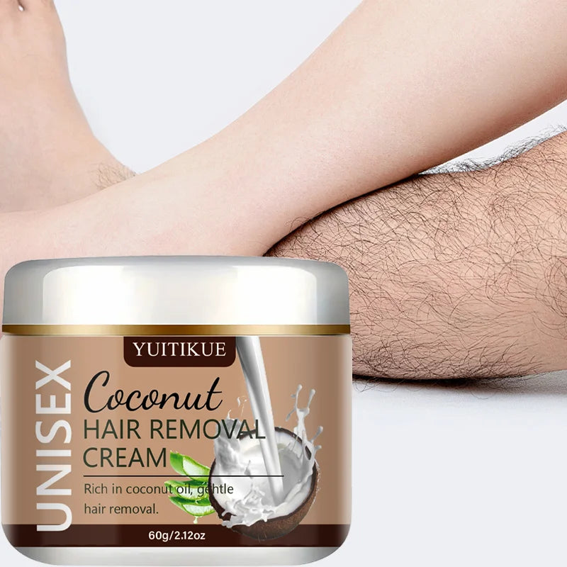 YUITIKUE Coconut Hair Removal Cream – Smooth Skin 60g