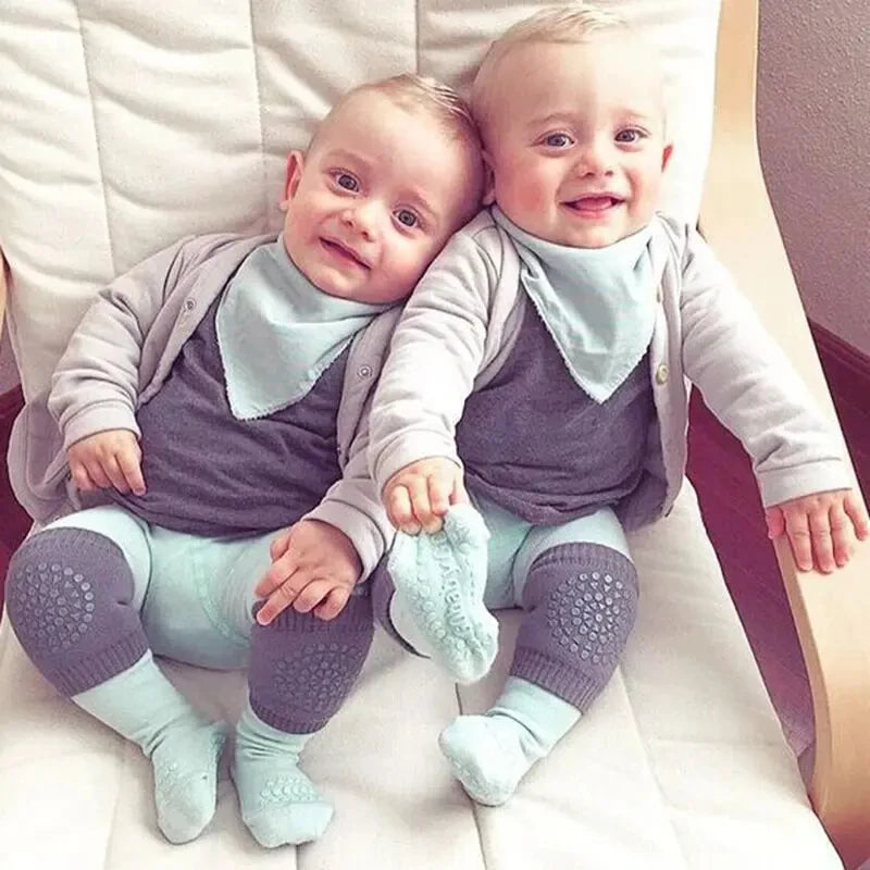1/2 Pairs Baby Knee Pad Kids Safety Crawling Elbow Cushion Infant Toddlers Baby Leg Warmer Knee Support Protector Pads Oasis Select