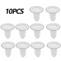 floor drain deodorizer sewer deodorizer gag catcher bathroom sewer filter anti-bug cockroach bathroom toilet sealing plug cover Oasis Select White 10PCS