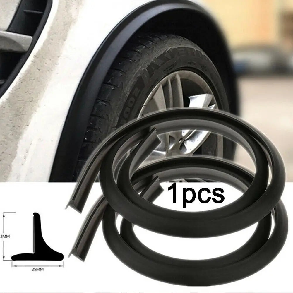 Car Splash Guard Fender Flare Extension Wheel Eyebrow Moulding Trim Wheel Arch Strip Extenders Trim Strip Stick out Edge SUV Oasis Select