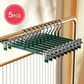 Stainless Steel Pants & Skirt Hangers with Adjustable Clips
