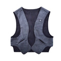 Electric Heated Jackets Winter Heated Vest for Men Women Graphene Heat Coat USB Heating Padded Jacket Keep Warm Vest Oasis Select black S