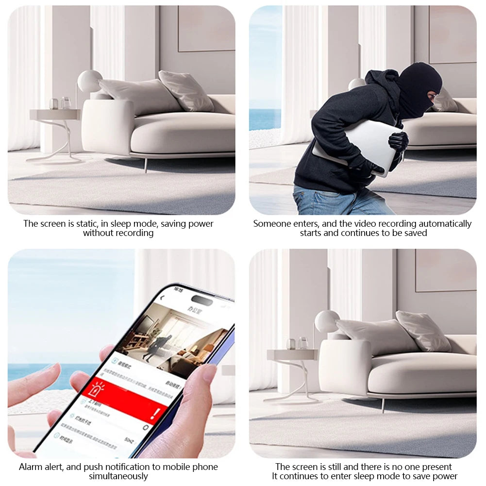 Fanmuran HD WiFi Dome Security Camera | Baby & Pet Monitor
