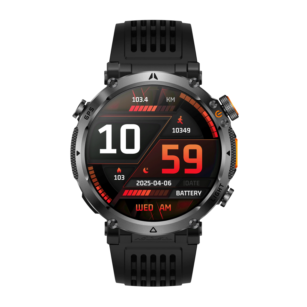 GPS Sports Smartwatch 1.7" HD Bluetooth Call Health Monitor