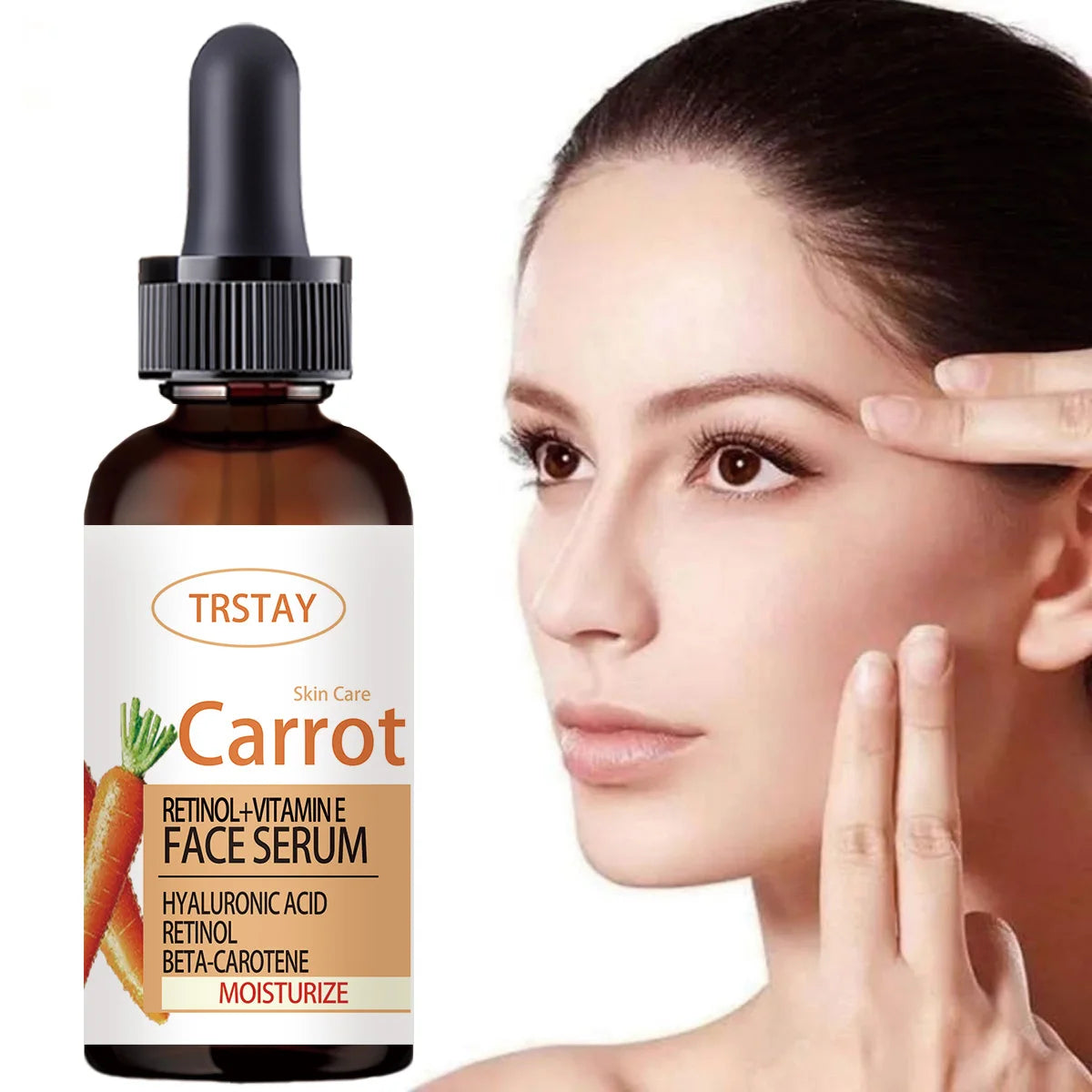 TRSTAY Carrot Face Serum – Anti-Aging, Firming & Pore Care
