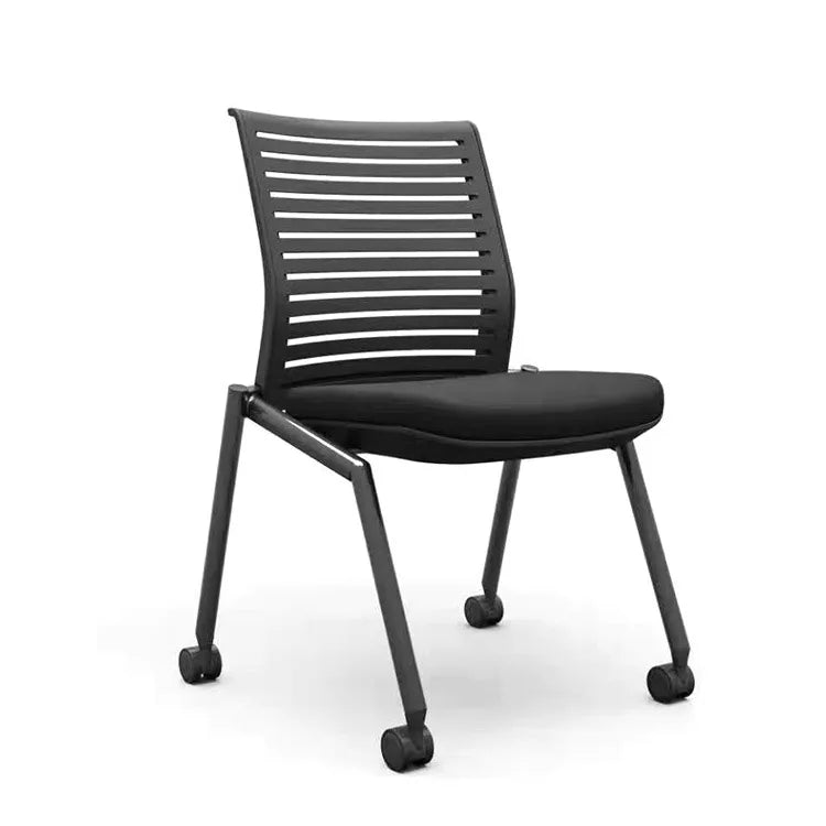 Office Staff Training Chair with Writing Board Wheels Office Chair Conference Chair Movable Folding Computer Chair Oasis Select 4