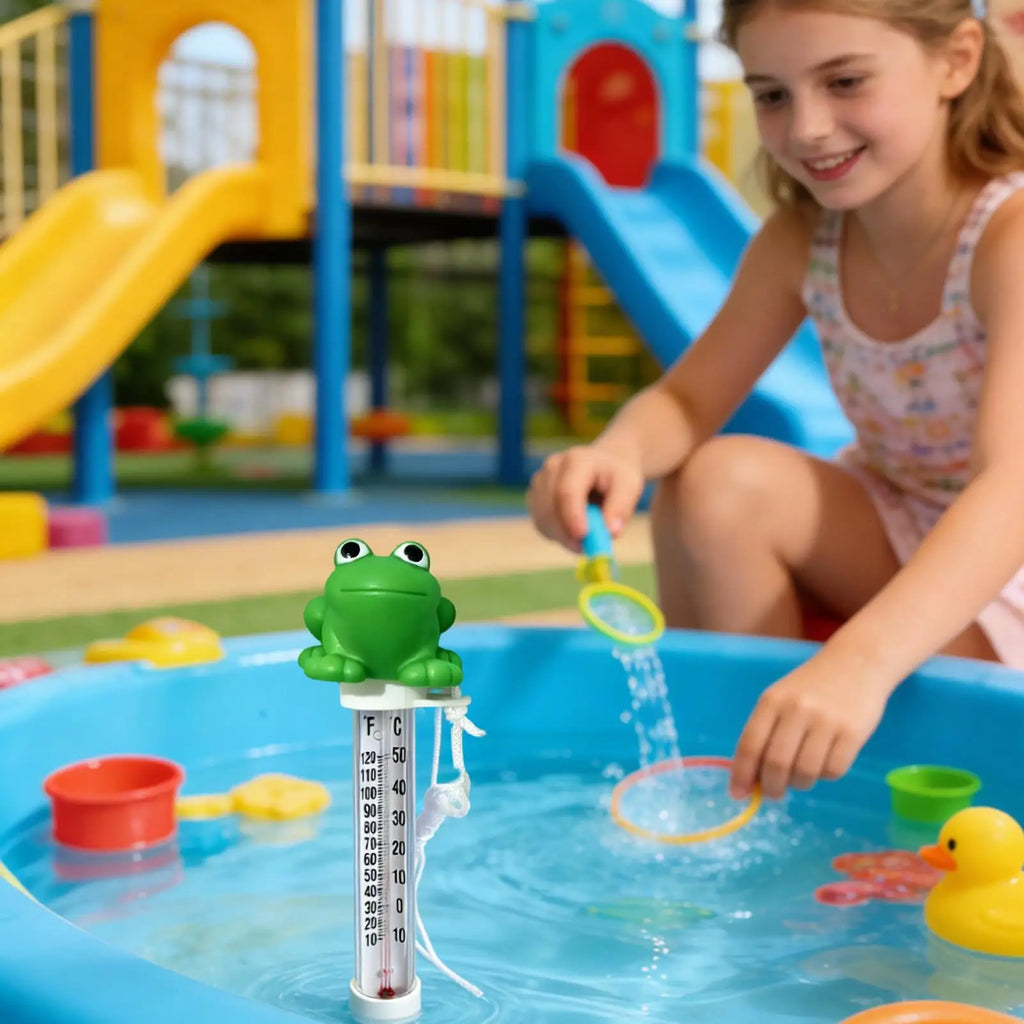 Large Display Easy Read Pool Thermometer Accurate Water Temperature Tester for Swimming Spa Hot Tub Bathtub Children Pool Oasis Select