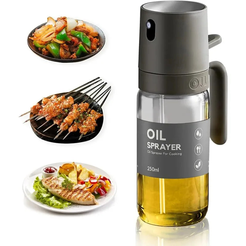 Kitchen Gadgets Glass Oil Sprayer Olive Oil Spray Bottle Oil Dispenser Portable Oil Mister for Cooking Air Fryer Salad BBQ Oasis Select