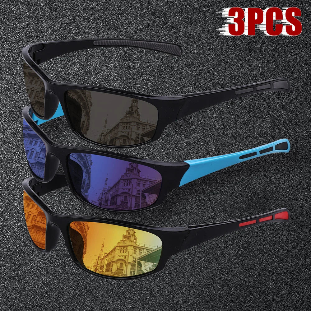 Man women Sunglasses Polarized UV Protection Cycling Glasses Suitable For Outdoor Sports Cycling Hiking Climbing Travel Fishing Oasis Select 99374-T