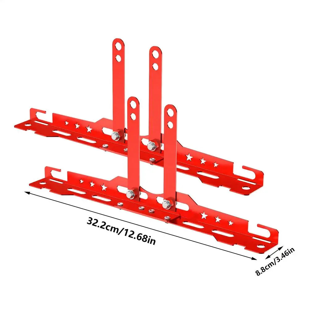 Alignment Tools Automotive Toe Alignment Tool Tire Wheel Accessory for Car Industrial Truck Repair Bike Commercial Boat Vehicle Oasis Select Red