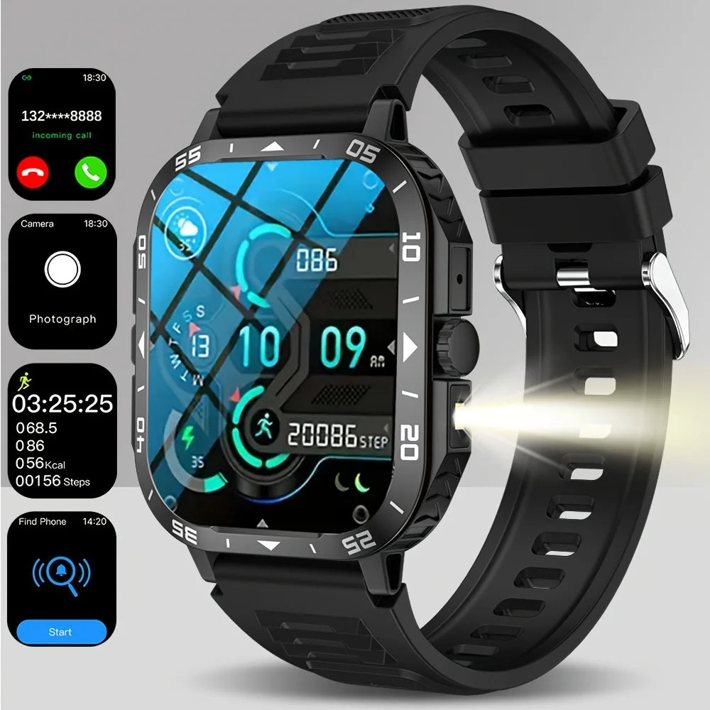 ERUN Outdoor Sports Smartwatch | Calls, Alexa & Multi-Sport