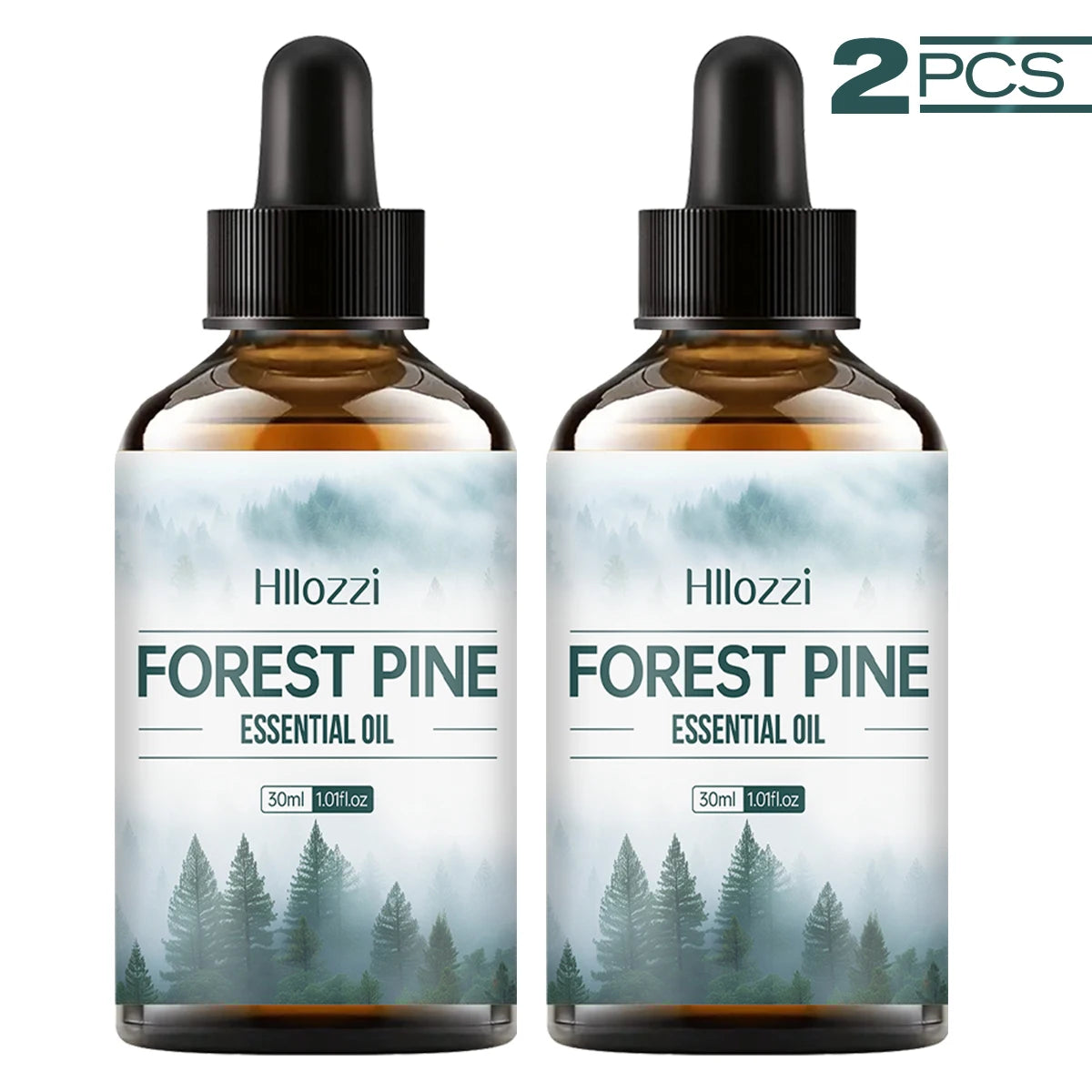Hllozzi Forest Pine Essential Oil – Diffuser & Massage Blend