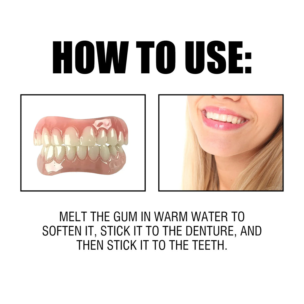 Oralhoe Soft Denture Reline Kit – Temporary Cosmetic Braces Temporary Dental Kit Oasis Select
