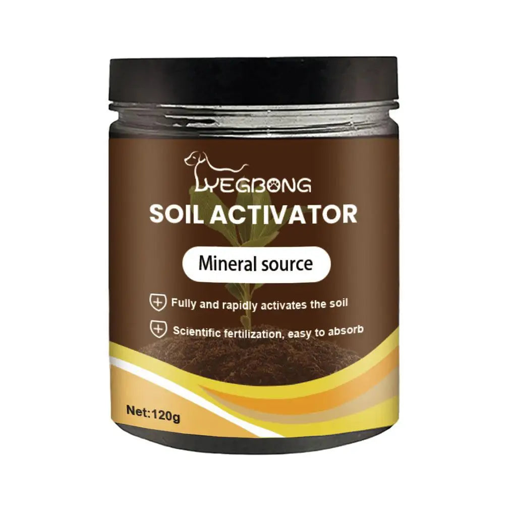 Mineral Source Soil Conditioner Universal Plant Fertilizer For Seedling Growth & Rooting Gardening Essential For Indoor Outdoor Oasis Select 120g