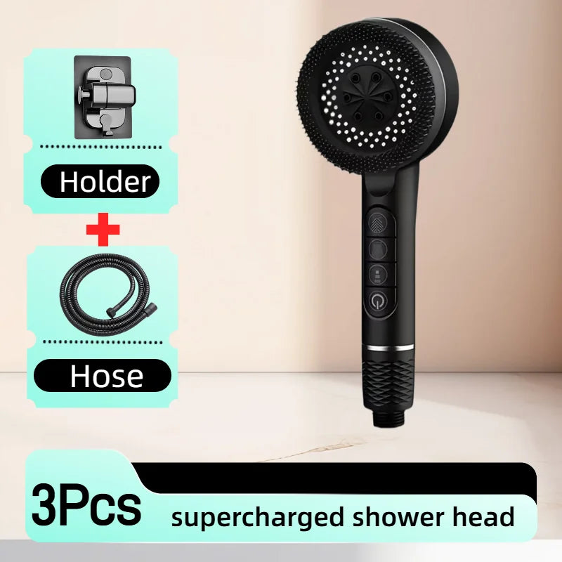 Shower Head Adjustable High Pressure Faucet Filter for Shower Spray Nozzle with Hose Bathroom Showers Accessories Oasis Select style 6