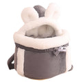 Cozy Plush Cat Carrier Backpack | Warm Travel Bag for Pets