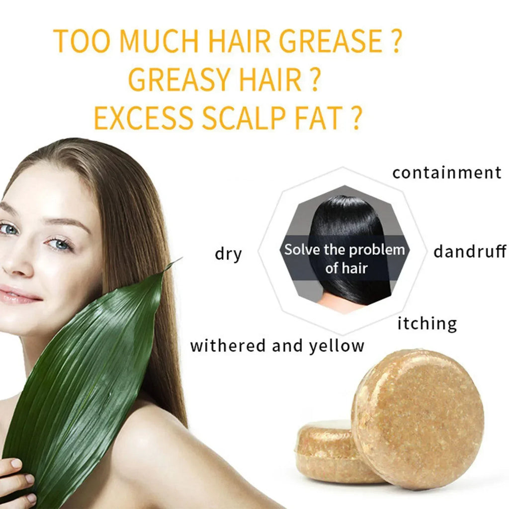 Ginger Polygonum Shampoo Bar – Natural Cold Processed Hair Care