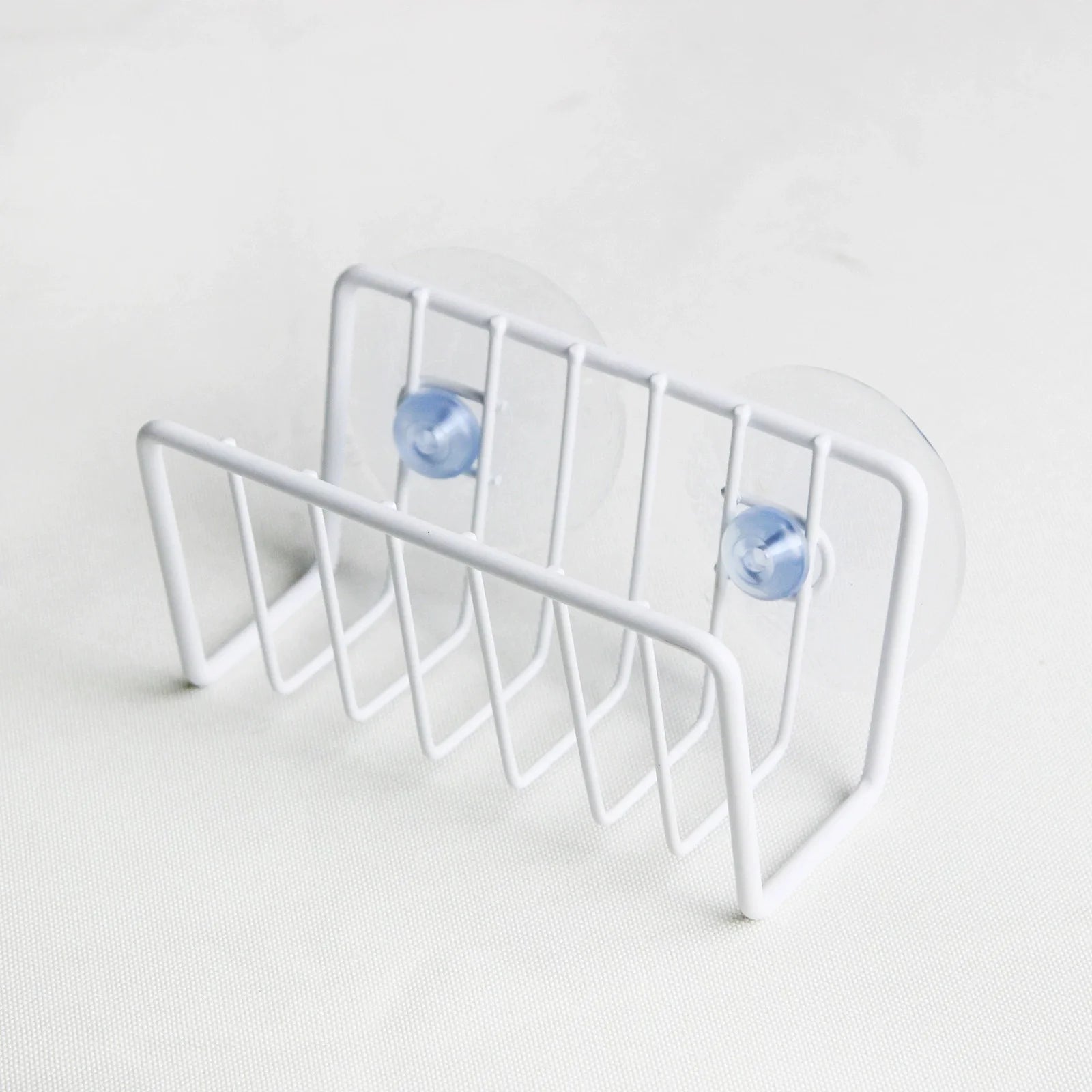Sink Sponge Rack Drain Storage Shelf Stainless Steel Kitchen Wire Ball Rag Organizer Holder Kitchen Storage Rack Oasis Select white