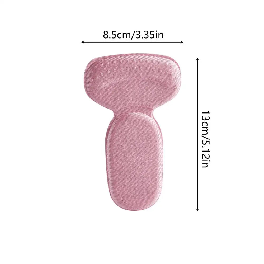 Heel Cushion 2Pcs Anti-Slip Protector Pads For Heels For Women Men Prevent Rubbing Blister Travel Walking Hiking Shoes Insoles Oasis Select Pinks