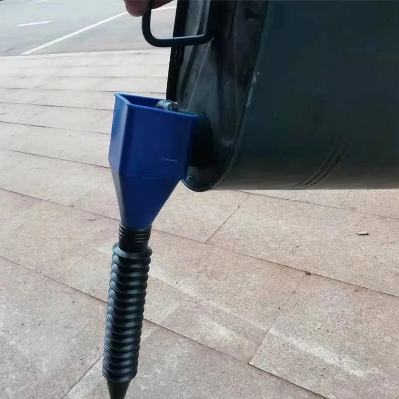 1/4/8pcs Plastic Car Motorcycle Gasoline Engine Oil Funnel Filter Delivery Tool Oil Change Funnel Accessories Automotive Parts Oasis Select