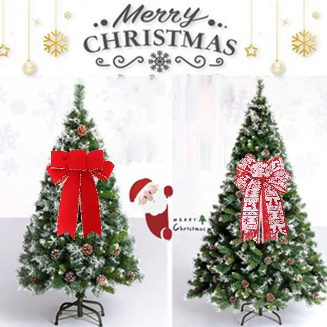 Stylish Cloth Bowknot Ribbon for Holiday Decorations Including Christmas Trees Party Settings Gardens Chairs and Tables Oasis Select