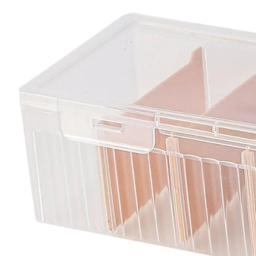 Clear Plastic Compartmentalized Organizer Box Holds Game Cards Storage Box With Adjustable Divider Collection Box Organizer Oasis Select